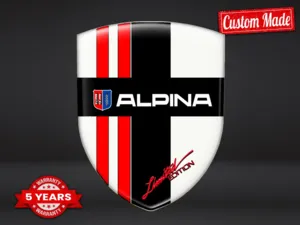 Alpina Fensteraufkleber Auto Universal Hochwertig Stabil